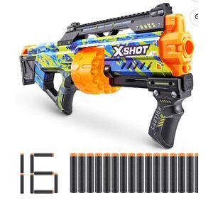 XSHOT Blaster SKINS Last Stand Dart Blaster Talisman Skin 16 Darts ZURU Toy Gun